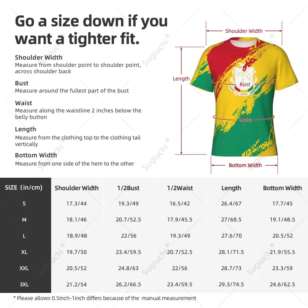 Custom Name Nunber Guinea Flag Color Men Tight Sports T-shirt Women Tees jersey For Soccer Football Fans