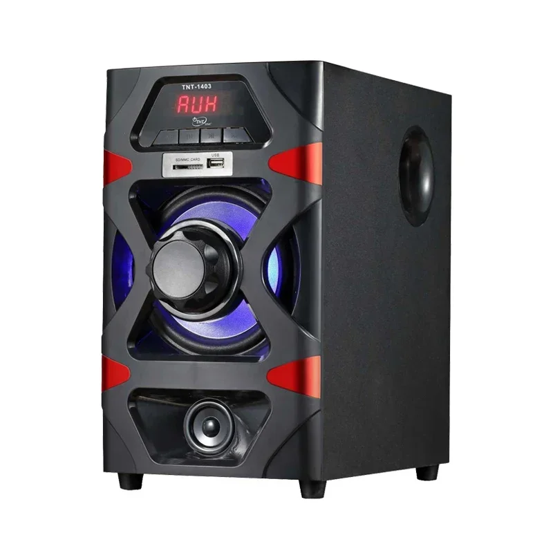 TNTSTAR TNT-1403 3D REAL SOUND HI-FI MULTIMEDIA SPEAKER SYSTEM X-BASS HOME THEATER SYSTEM WITH REMOTE CONTROL