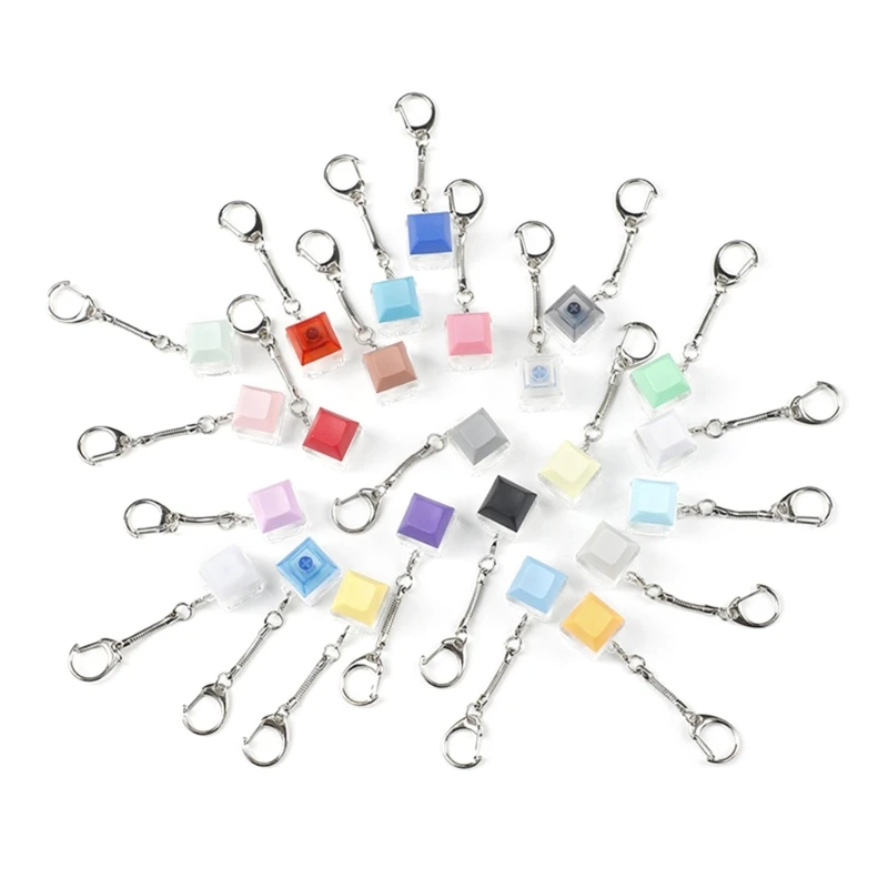 Tester Mechanical Keychain Shaft Test Translucent Stress Relief for Mechanical Keyboard Keyswitch Tester Dropship