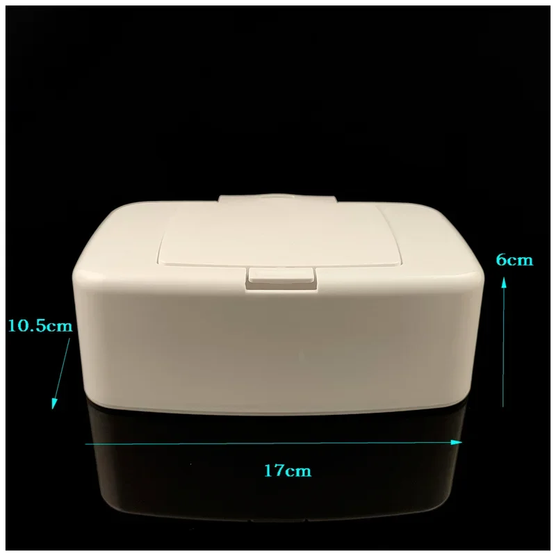 Portable Wet Wipes Storage Box Tissue Box Wipes Dispenser Portable Wipes Napkin Storage Box Holder Container for Car Home Office