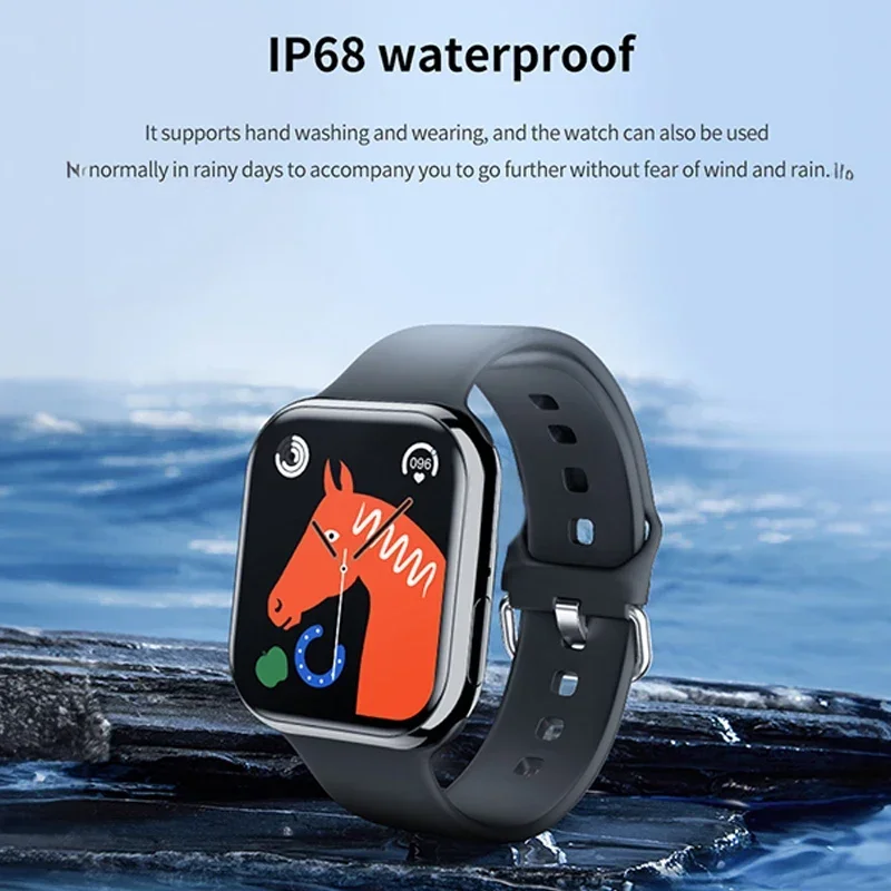 2024 New Watch 9 Smart Watch Men Sports NFC Always Display Body Temperature Fitness Women Series 8 Original smartwatch for Apple