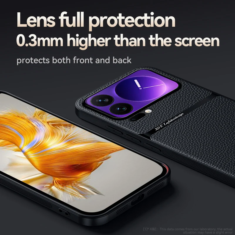 حافظة لهاتف Xiaomi 17 Pro Max للرجال والنساء من الجلد العادي بفتحة مغناطيسية وغطاء مضاد للسقوط لهاتف Xiaomi17 Pro مقاوم للصدمات Funda #6