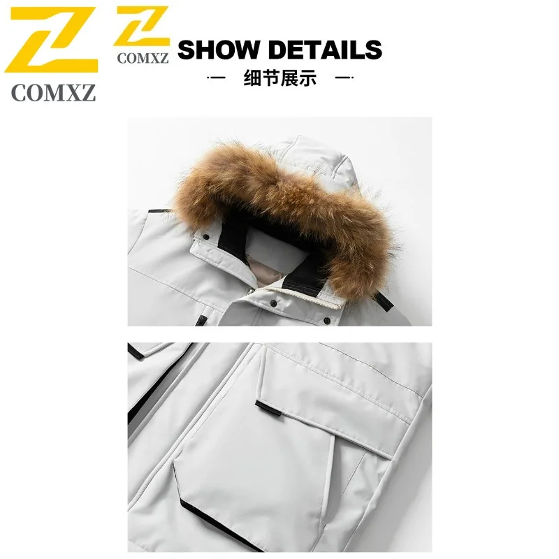 سترة رجالي عالية الجودة، سترة صلبة لتسلق الجبال في الهواء الطلق، مقاومة للرياح، معاطف متينة قابلة للفصل، سترة شتوية خفيفة الوزن #3