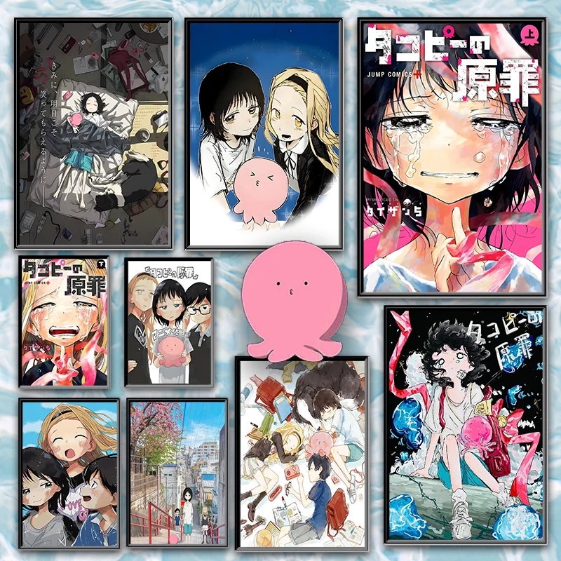 حار اليابانية العصرية أنيمي T-Takpi الأصلي الخطيئة أنيمي جدار ديكور فني أنيمي المشارك للمنزل غرفة بار مقهى المرآب هدية ديكور