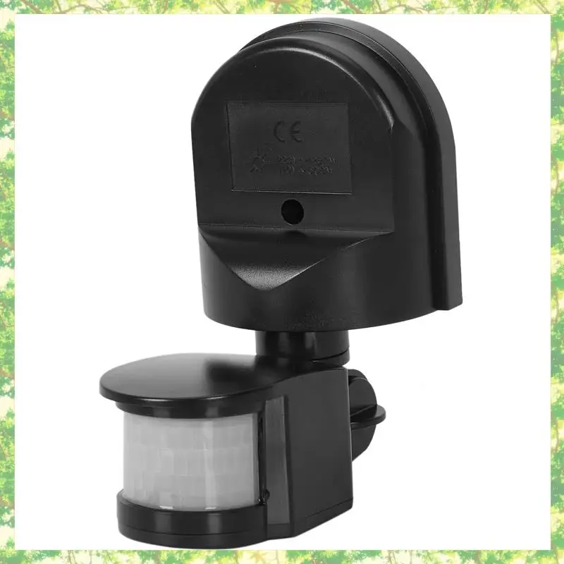 Smart-5X Ac110v-240V ao ar livre pir sensor de movimento interruptor lâmpada luz parede 180 graus sensor detector pir sensor movimento interruptor led