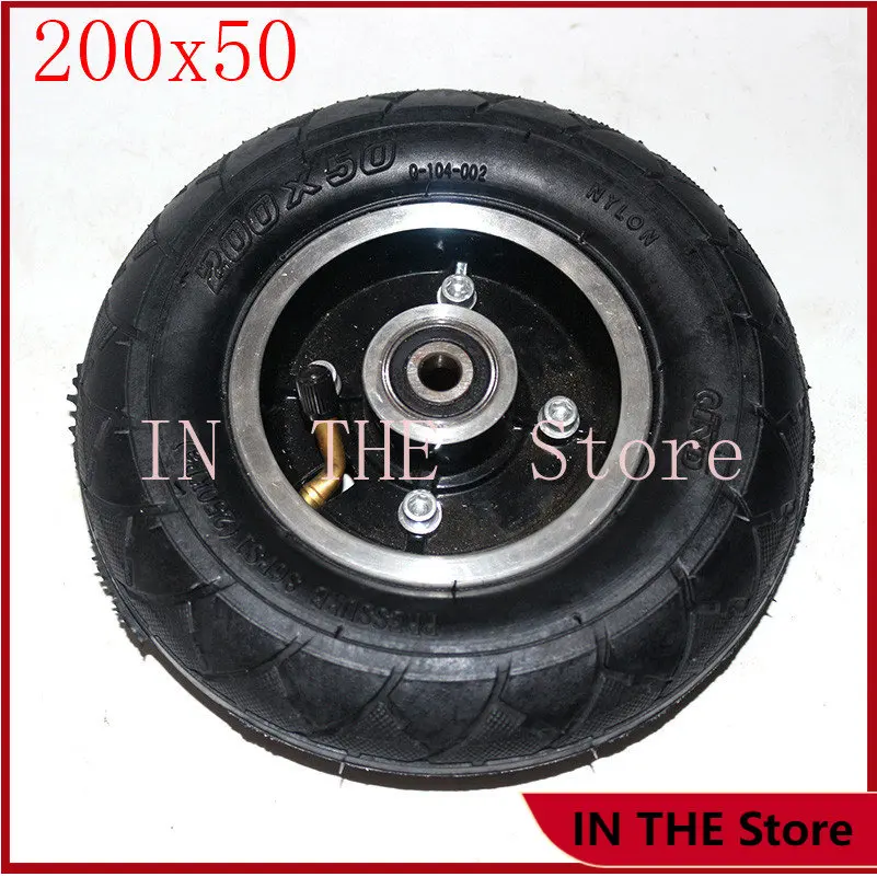 200*50Electric Scooter Tyre With Wheel Hub8