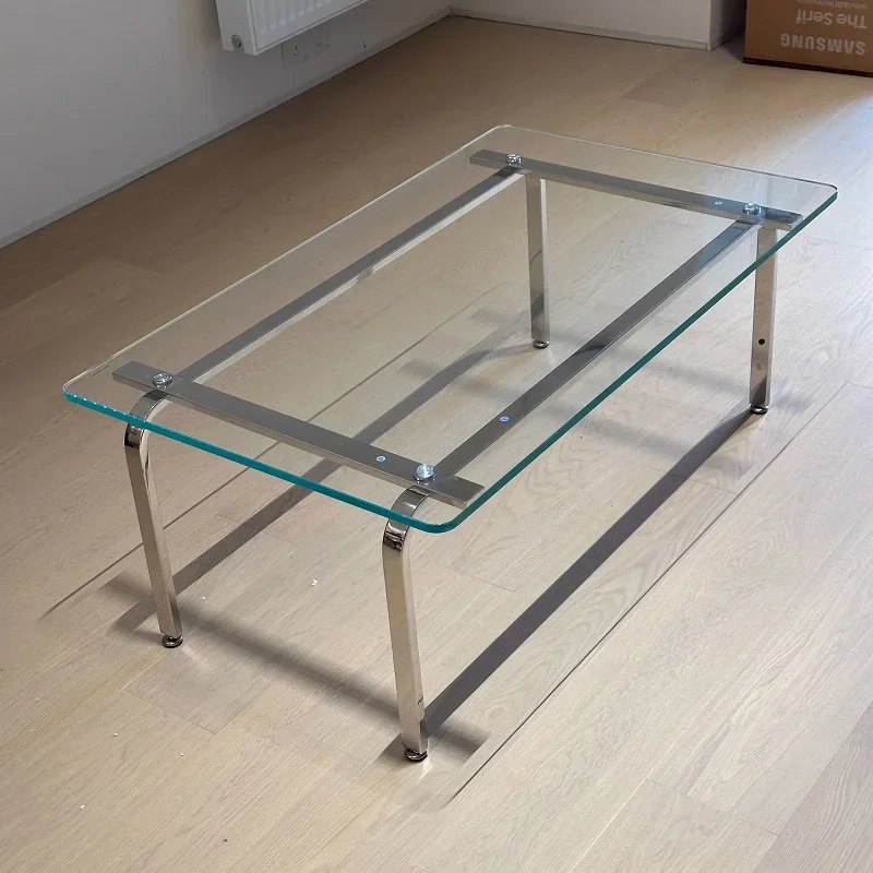 

Minimalist Designer Coffee Table Modern Living Room Nordic Luxury Coffee Table Unique Italian Metal Glass Couchtisch Furniture