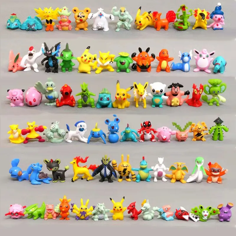 Pokemon Blind Bag Mini Figure with 2 Collectible Cards Random Figures Toy Surprise Pack for Kids & Collectors - view 4