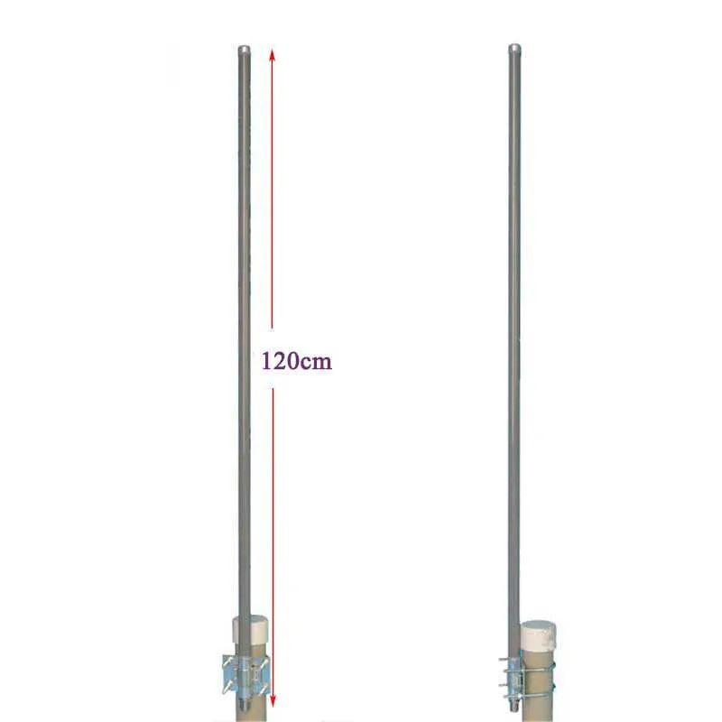 Antenne longue distance étanche, 2 pièces/lot, 2.4G, 15dBi omni fiViolet, station de base, moniteur de toit extérieur