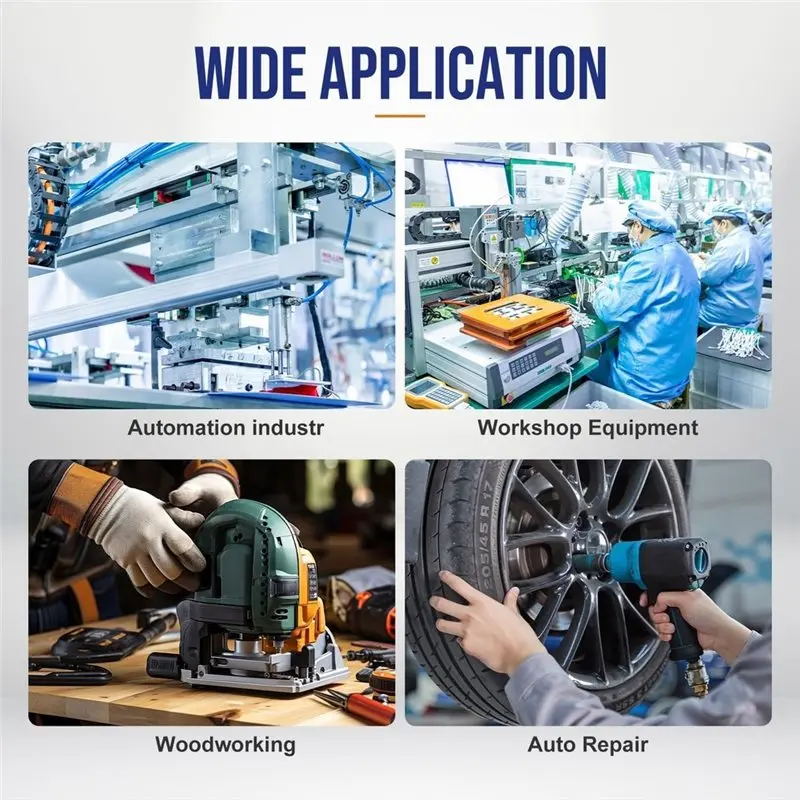 ABKO-For CNC, Milling& Drill Machine Compatible Pneumatic Lathe Machining Cooling Sprayer, Mist Coolant Lubrication Spray System