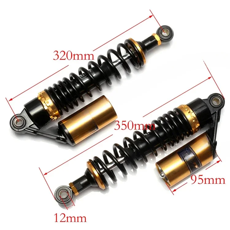 Motorcycle bumper modified CB400 nitrogen bag shock absorber hydraulic adjustable shock absorber