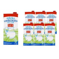 Zambrów milk UHT 3,2% 1 L x 6 pieces