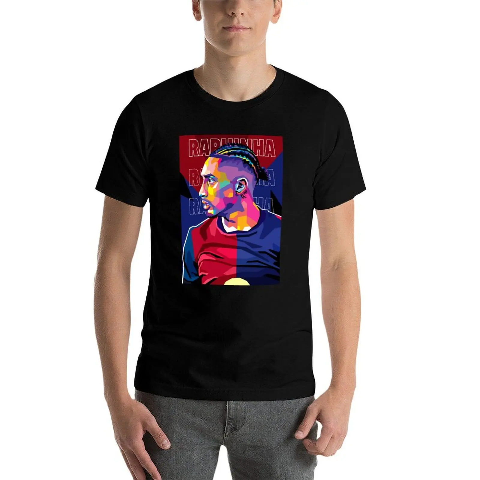

Raphinha in WPAP Style T-Shirt funny t shirts man g man t shirts for men T-Shirt