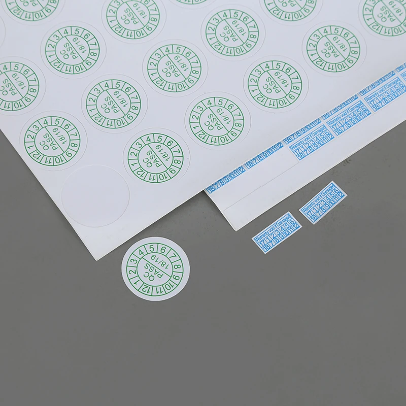 New 24/25/26/27 year warranty Sealed label Safety protection sticker Tear invalid mobile phone electronics fragile sticker