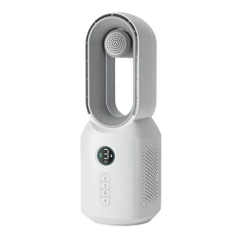 Bladeless Fan Speaker USB Bluetooth Audio Fan Multifunctional Camping Speaker Desktop Fan