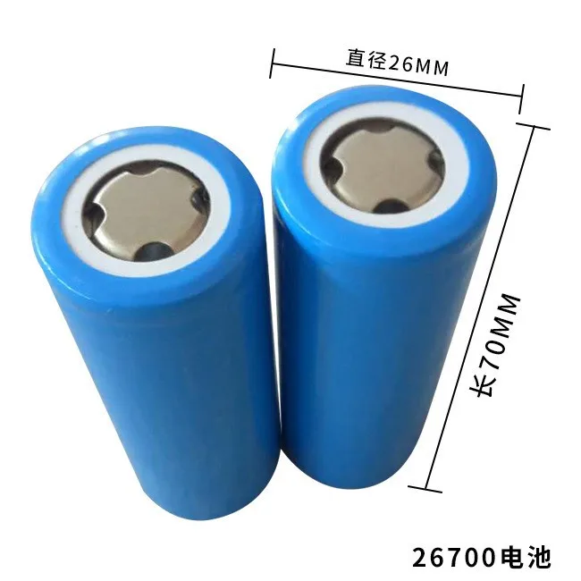 3V 26700 Sodium-ion 5C Battery 3300MAH Rechargeable Cell for High Power Devices Low Temperature Stable Power Bank