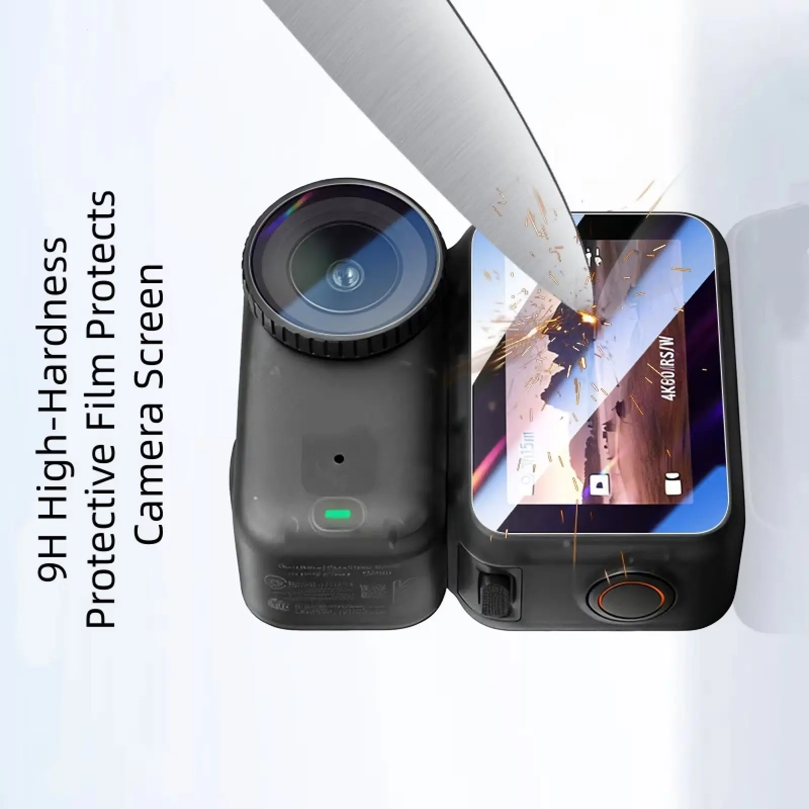 

For DJI OSMO NANO Tempered Glass Screen Protector Lens PE Protective Film Action Camera Accessories
