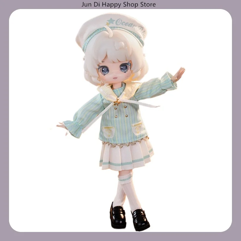 ชุดเดรสขนมหวานมิ้นท์ ซีรีส์ขนมหวาน สำหรับตุ๊กตา BJD ขนาด 1/12 ของ COME4FREE ชุดกระโปรงลูกกวาดกระโดด สำหรับตุ๊กตา OB11