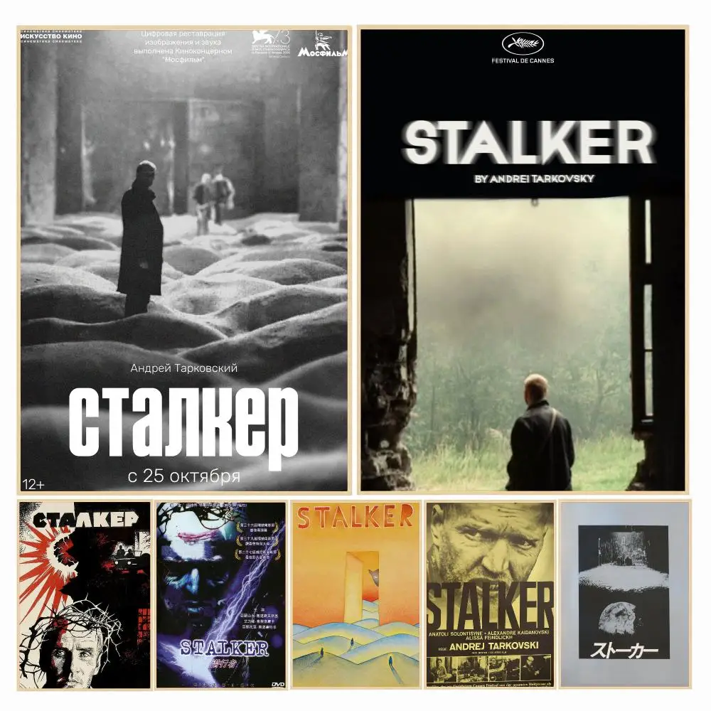 classic movie S-Stalker-R Painting Calligraphy Boho Botanical Decor for Living Room Elegant Home Style