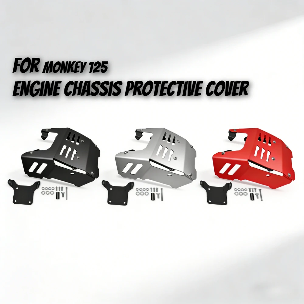 For MONKEY 125 2021-2023 Motorcycle Accessories MONKEY 125 Engine Chassis Protection Cover Guard Bottom Skid Plate