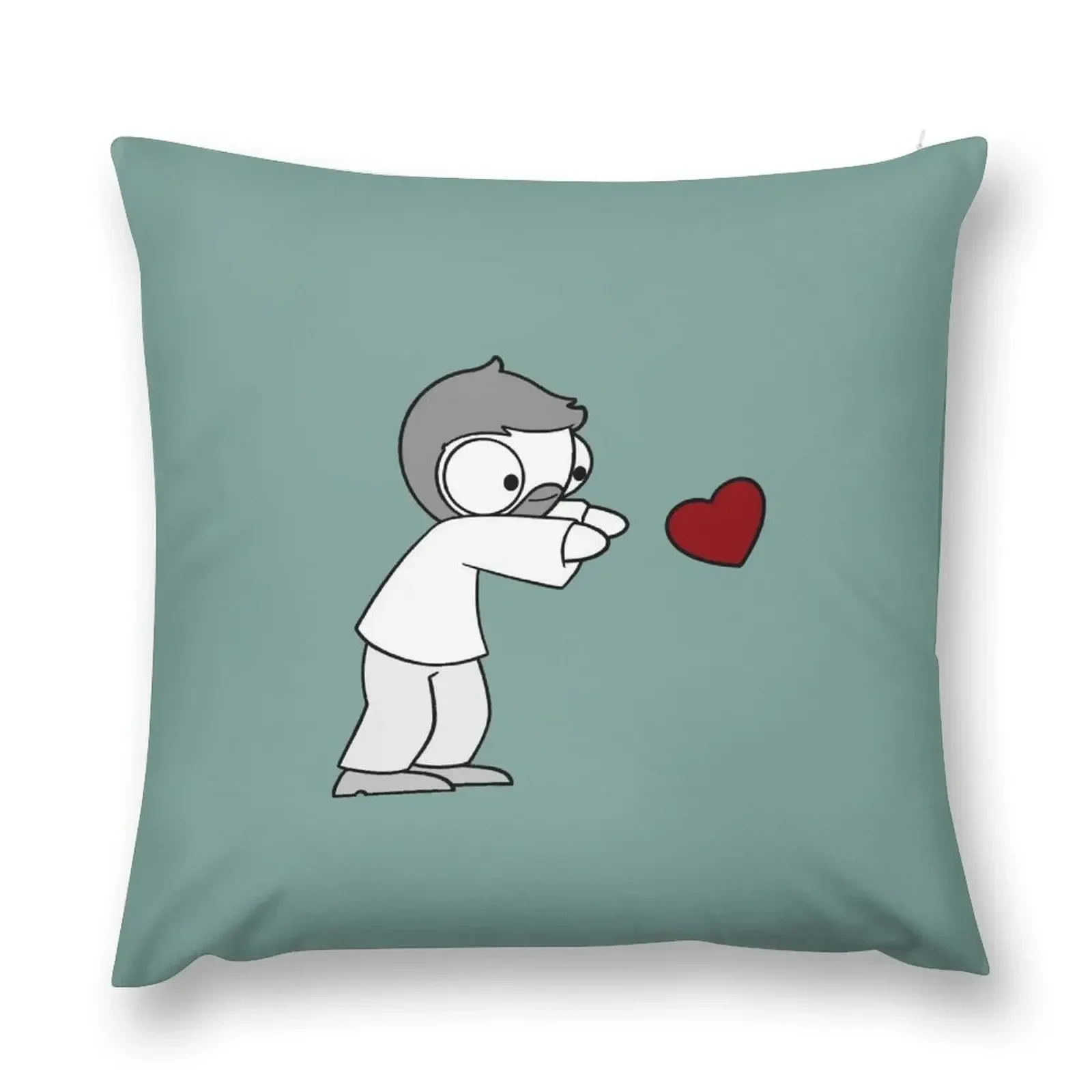 

John Hearts Throw Pillow Luxury Cushion Cover ornamental pillows for living room pillow