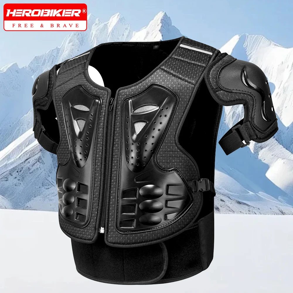 

Лыжная броня для взрослых, нагрудный жилет, броня для мотокросса, броня для всего тела, защита груди, спины, жилет, мото, катание на лыжах, катание на коньках, на открытом воздухе