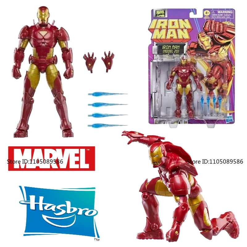Figurki Marvel Legend X-Men MK20 Iron Man, oryginalne postacie z filmów, zabawne lalki, idealne na prezenty świąteczne - dostępne od ręki.