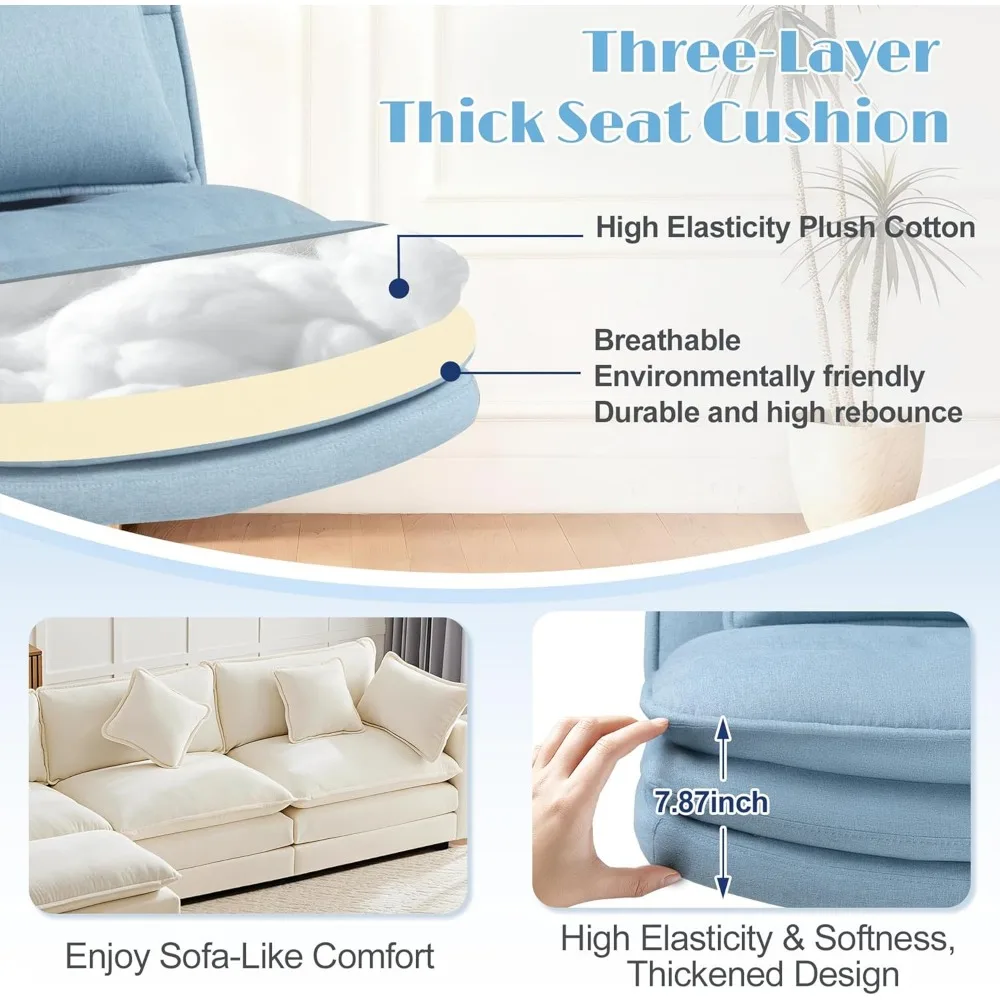 Krzesło biurowe Furmax z krzyżującymi się nogami, na kółkach, bez podłokietników, bardzo szerokie siedzisko, obrotowe krzesło do biurka, regulowana wysokość, wygodne krzesło do pracy.