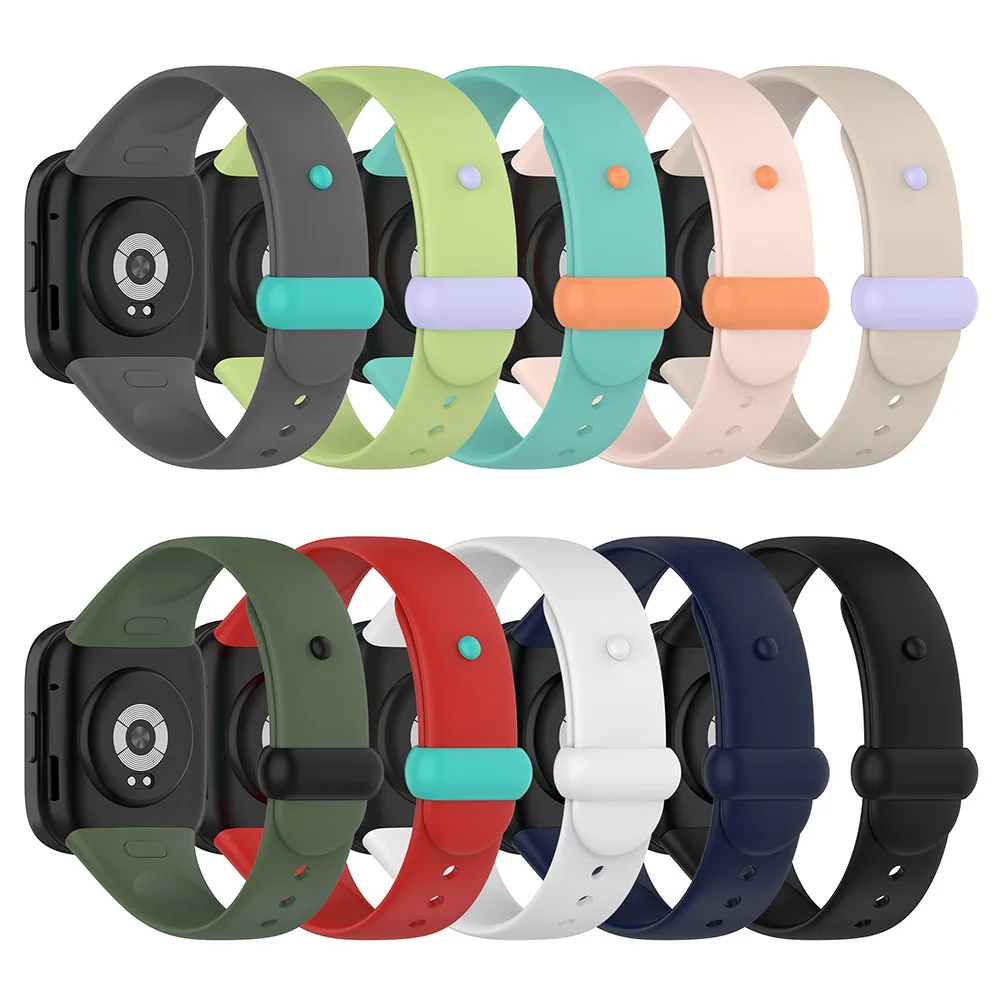 Pulseira de silicone para pulseira Redmi Watch 3