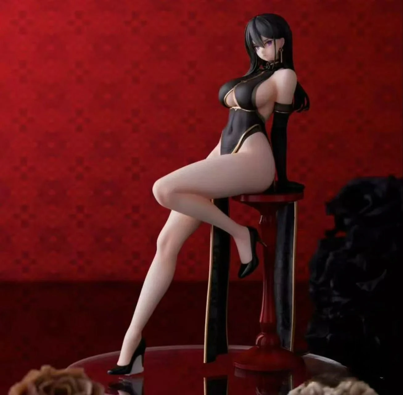 الرسمية في المخزون UnionCreative uc الأسود تشيباو سانغ هايابوسا تمثال شخصية لعبة مجسمة هدية المجموعة