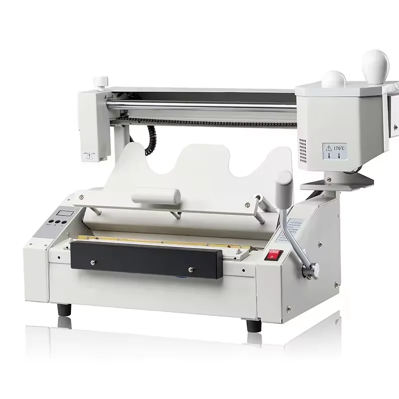 

Hot Selling 40mm Human Friendly Design JB-3 Book Glue Binding Machine With Adjust Temperature