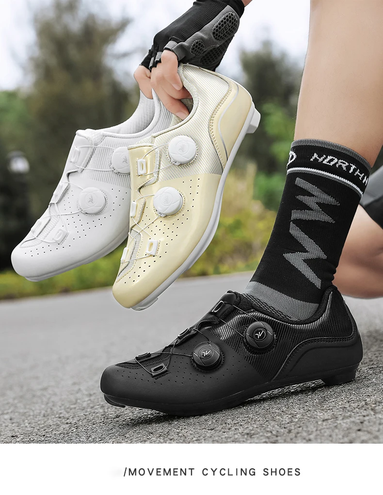 LiXingMing Rennrad Radfahren Schuhe Männer Frauen A5 Neue Veröffentlichungen Racing Self-Locking Geschwindigkeit Fahrrad Turnschuhe Stollen Mtb Radfahren Schuhe – Detail 2