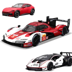 Bburago New Product 1:24 Porsche 963 Ferrari SF90 STRADALE Purosangue 250GTO EssenzaSCV12 Alloy Luxury Vehicle Diecast Cars