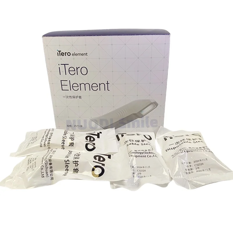 

5Pcs iTero Element Disposable Scanner Sleeves TPU Material Dental Disposable Intraoral Scanner Protective Covers For iTero