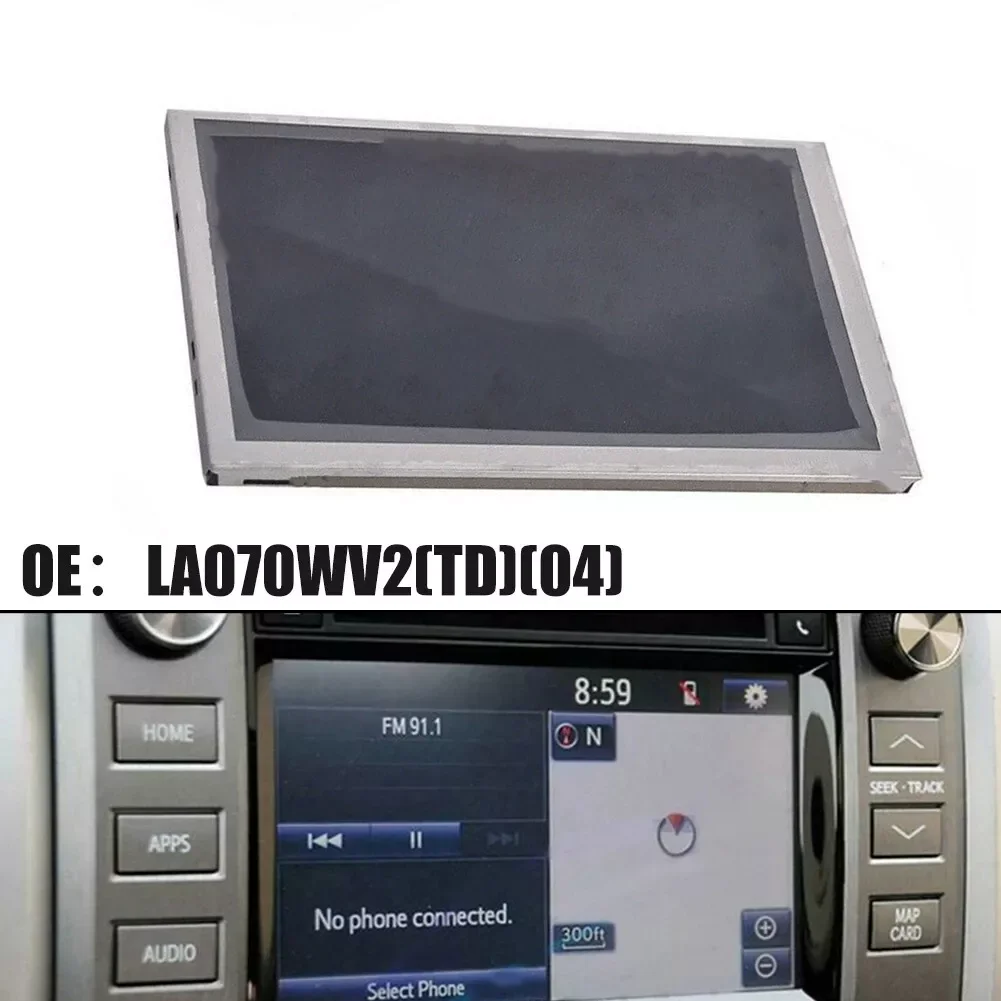 

NEW 7" LA070WV2(TD)(01) LCD Display Screen For 2014-2019 Toyota Tundra Radio Navigation Display