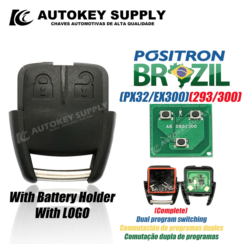 

For Positron Flex Gm Chevrolet 2/3 Buttons + Double Program PX32 EX300 FX 293 330 360 AKBPCP064 Autokeysupply