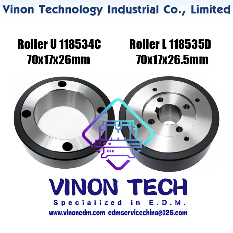 Sodi k SL400 SL600 Roller U, Roller L, Zahnrad, Welle, Lager, Auswerfsektion, Abziehblock, Draht 118535D 118535B 118535C 118534C 118534B – Detail 3