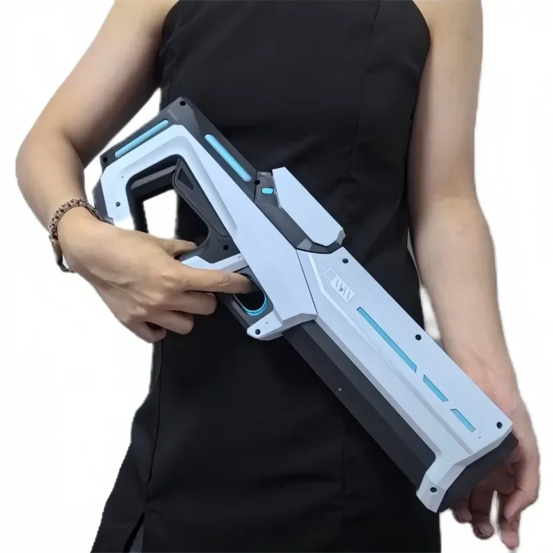 Elektryczne pistolety na wodę dla dorosłych Potężne automatyczne odsysanie wody Wodne blastyki Letnia zabawka plażowa dla chłopców Prezent dla dzieci