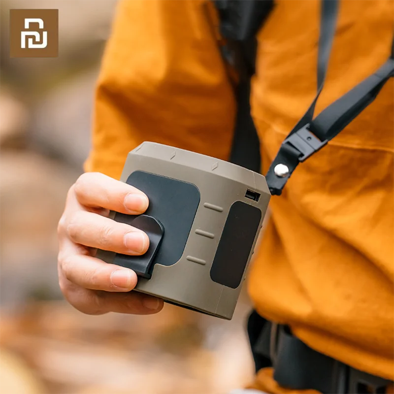 

Xiaomi 8000mAh Hanging Neck/Waist Fan USB Mini Portable Rechargeable Fan For Outdoor Camping Hiking Climbing Running Sports Fans