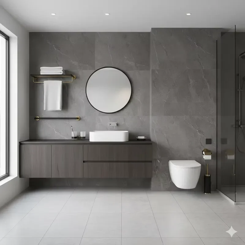 Modern Bathroom Accessories Set Towel Rack Towel Bar Tissue Holder Bathroom Hardware Set Bathroom Fittings and Accessories