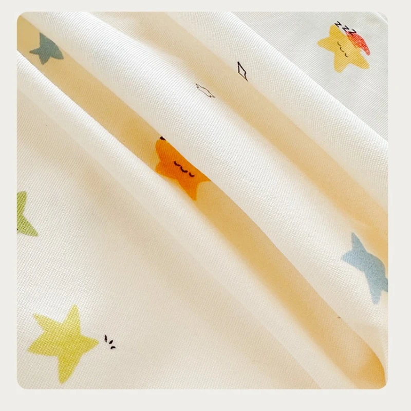 1Pc non-slip double-layer yarn single-layer printed waterproof pillowcase protective cover