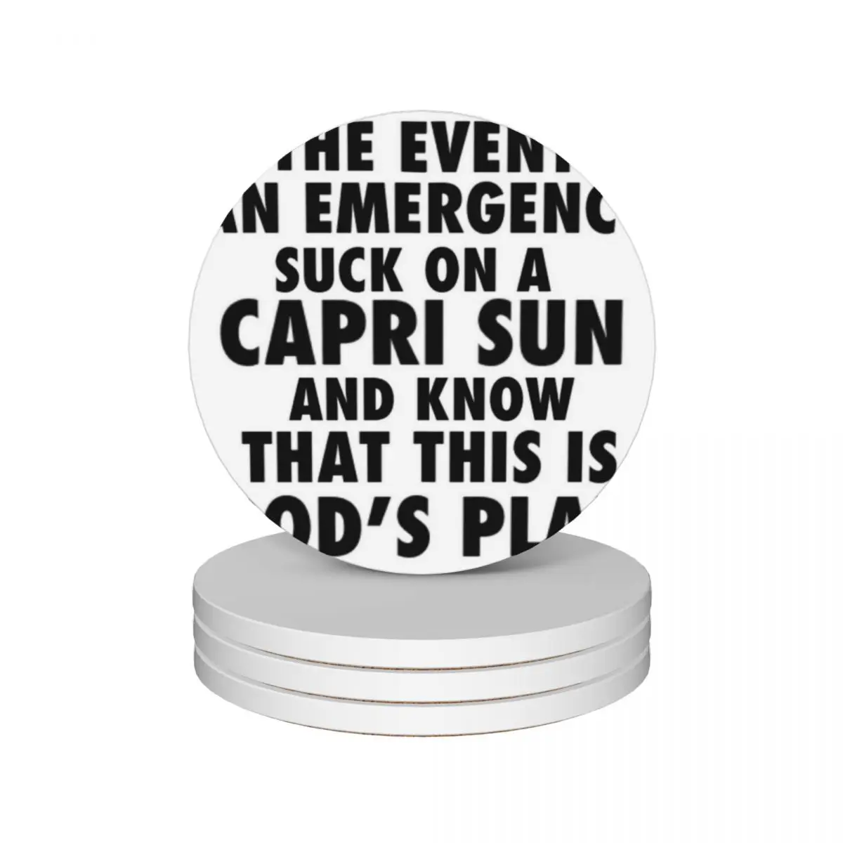 

UNHhhh Quote Trixie and Katya Ceramic Coasters (Set of 4) for ceramics cute cup drink set Coasters