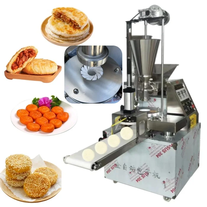 Automatic Xinkali Coxinha Steamed Stuffed Bun Machine Industrial Siomai Mochi Machine Nepal Momo Making Machine Price