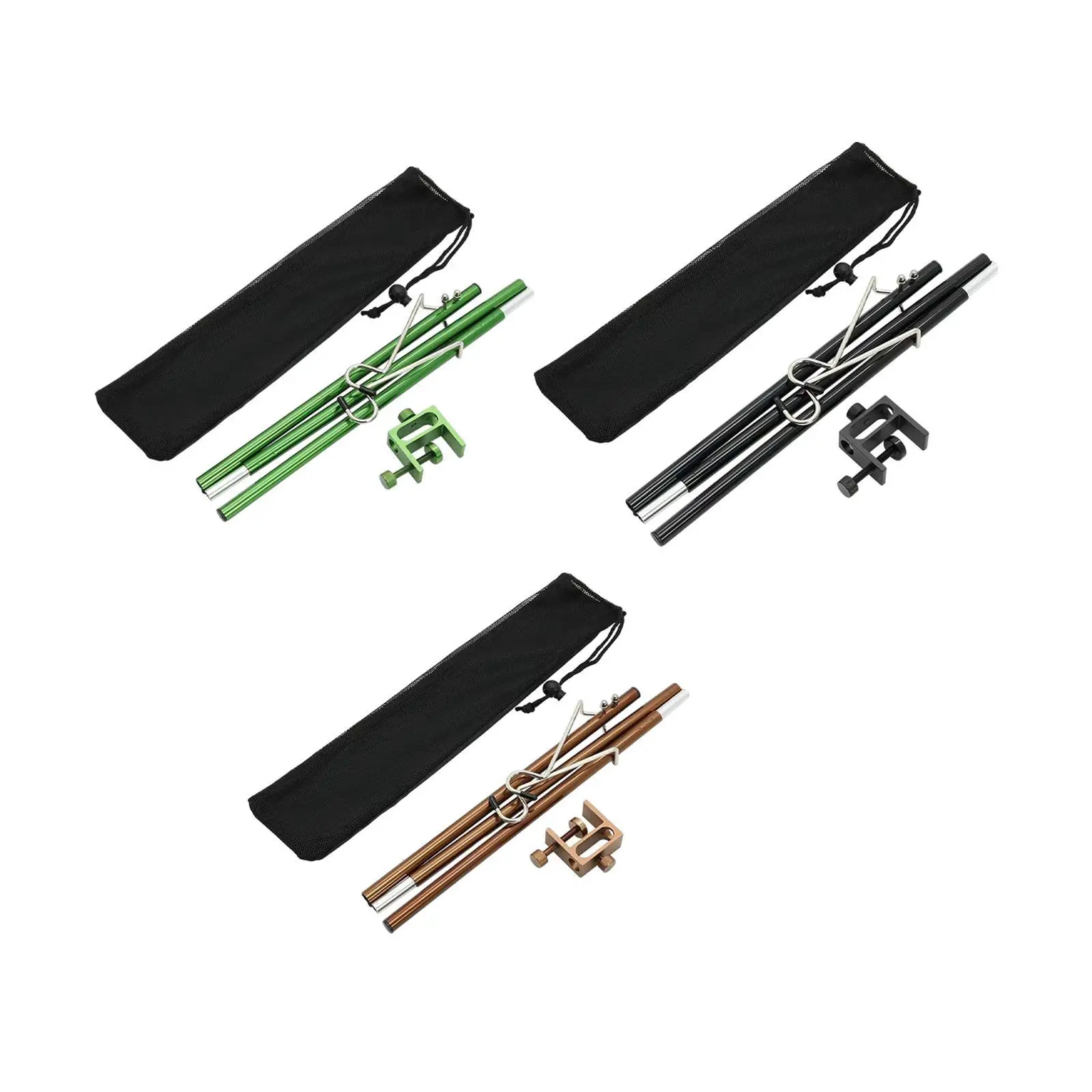 حامل فانوس للتخييم، حامل إضاءة معلق، سطح مكتب خفيف الوزن وقابل للإزالة مجانًا