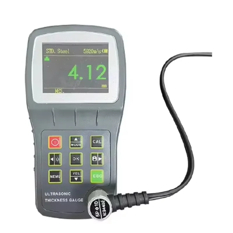 معدات قياس سمك الطلاء الرقمي بالموجات فوق الصوتية