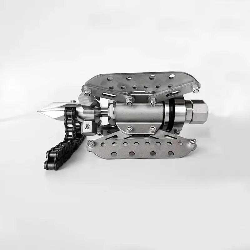300bar Chain Style Hydraulic Root Cutter Kits Root Cutters High-speed Roots Cutter