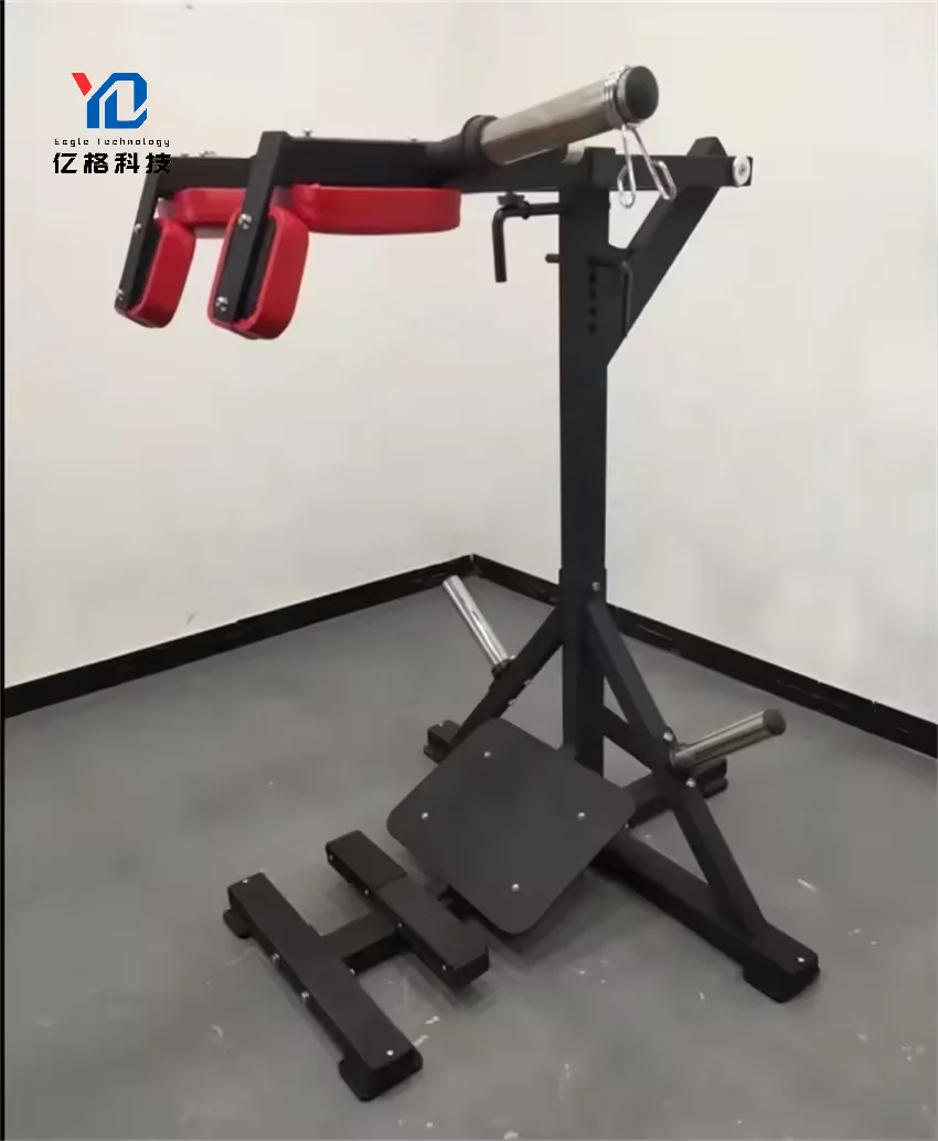 81 Factory Direct Steel Gym Fitness Equipment Standing Calf Raise  Commercial Leverage Squat Calf Raise for Gym