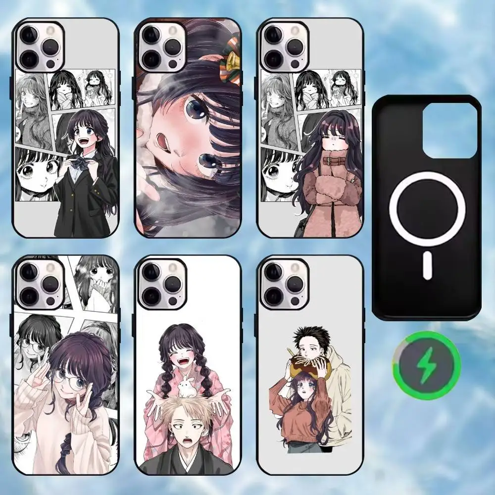 

The F-Fragrant Flower Blooms with Dignity Phone Case For iPhone17,16,15,14,13,12,Wireless charging protective case soft cover