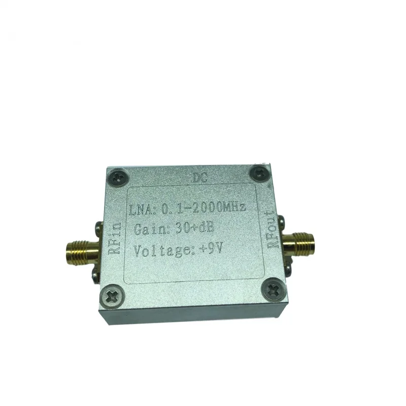 Rf Broadband Low-noise output 0.1-2000MHz Gain32dB High Frequency Amplifier