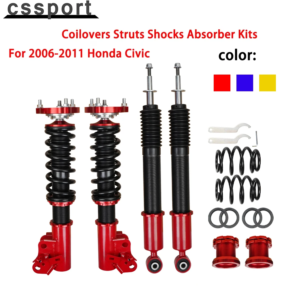 

Регулируемые койловеры, стойки, амортизаторы, комплекты алюминиевого сплава для Honda Civic EGR-1011 2006-2011 гг.